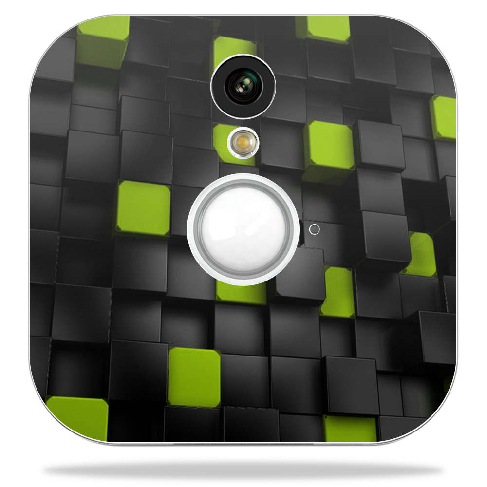 Blhose-cubes Skin Decal Wrap For Blink Home Security Camera Sticker - Cubes