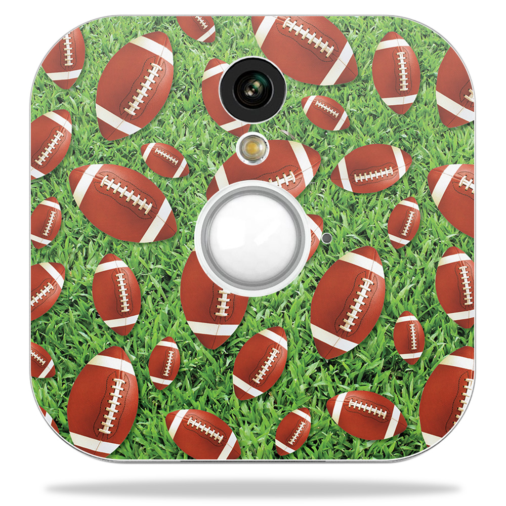 Blhose-football Skin Decal Wrap For Blink Home Security Camera Sticker - Football