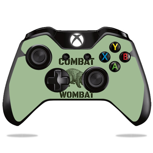 Mixbonco-combat Wombat Skin Decal Wrap For Microsoft Xbox One & One S Controller - Combat Wombat