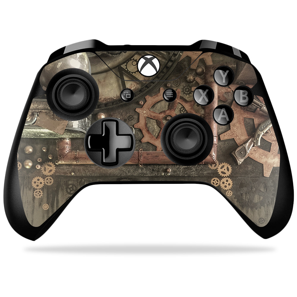 Mixbonxco-steam Punk Room Skin Decal Wrap For Microsoft Xbox One X Controller Sticker - Steam Punk Room