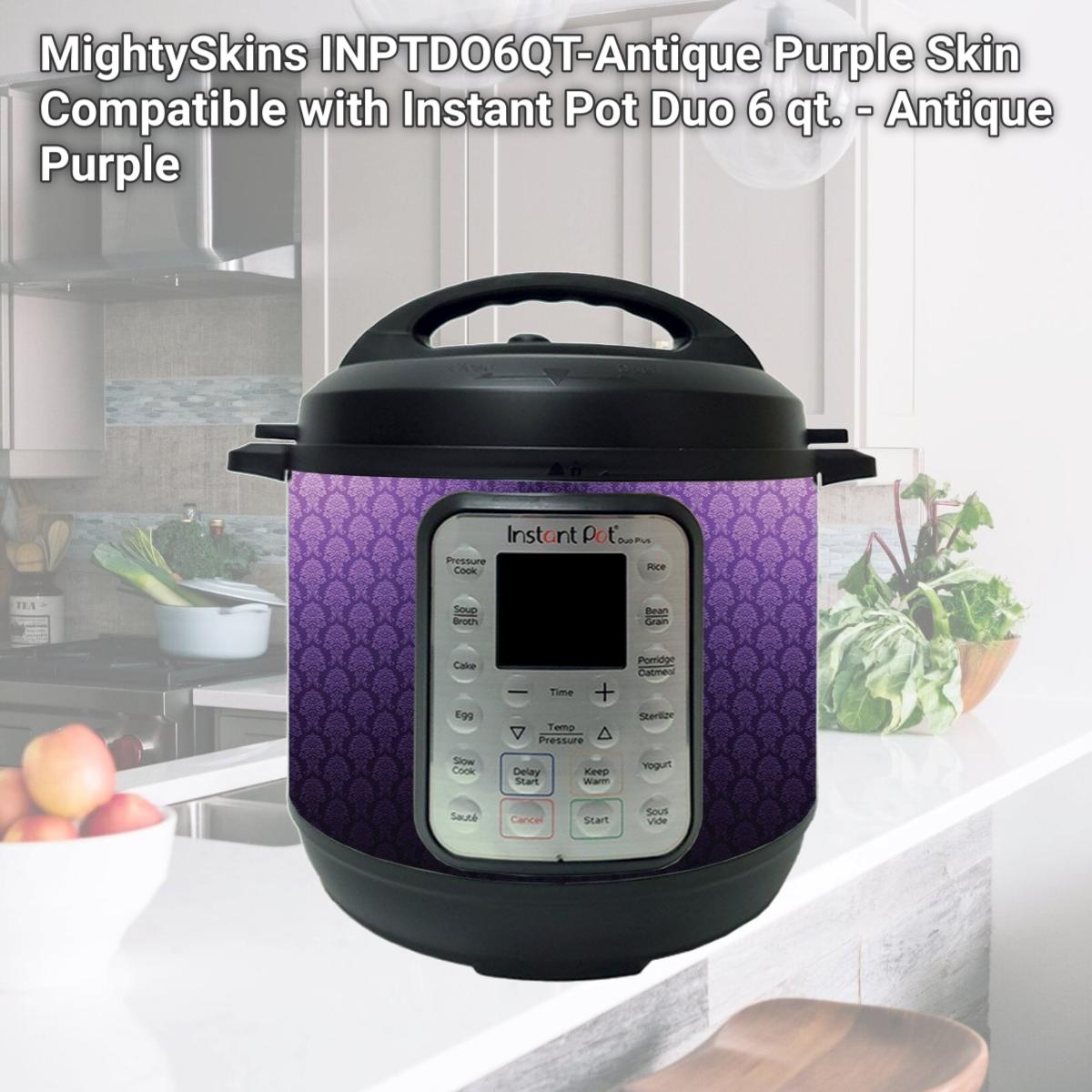 Picture of MightySkins INPTDO6QT-Antique Purple Skin Compatible with Instant Pot Duo 6 qt. - Antique Purple