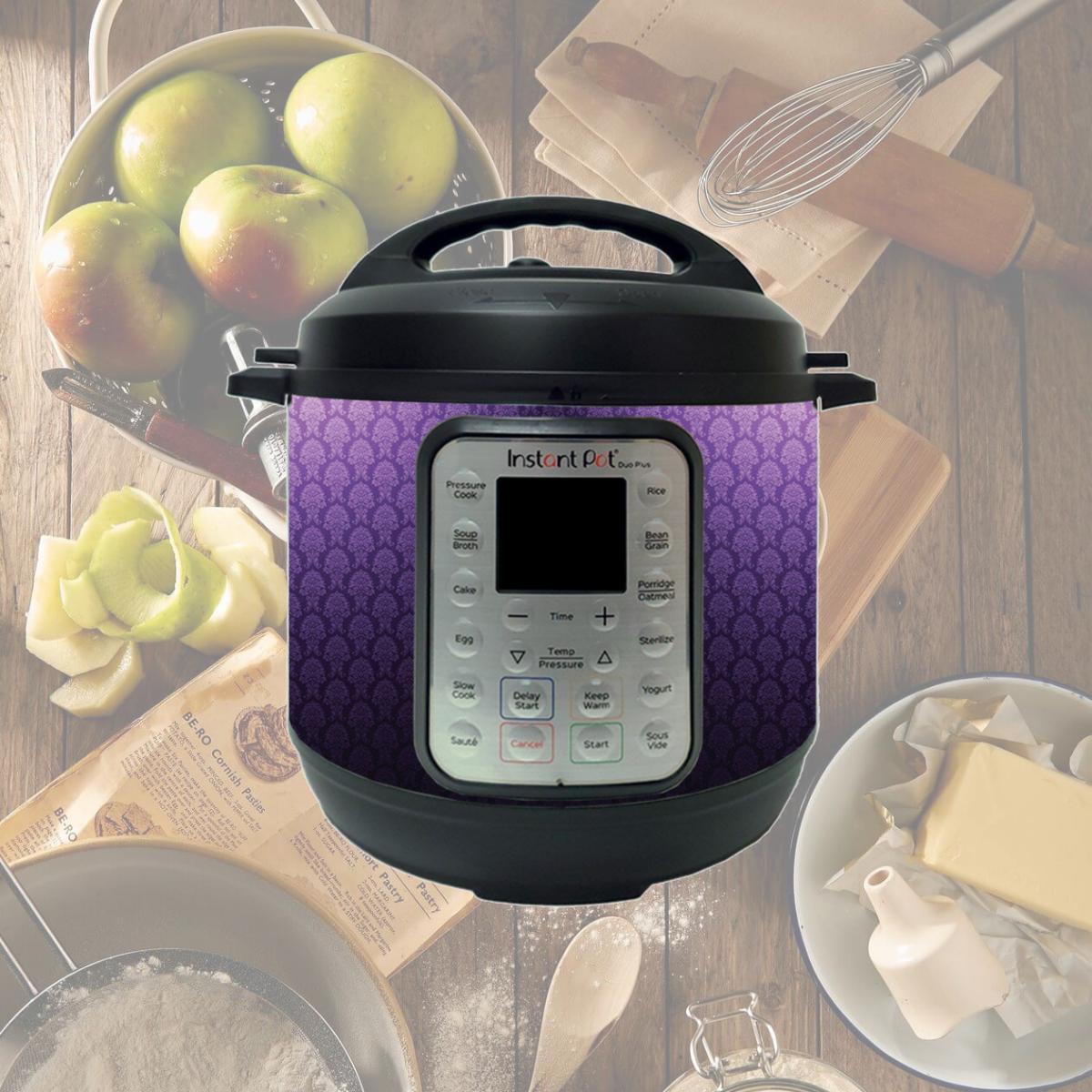 Picture of MightySkins INPTDO6QT-Antique Purple Skin Compatible with Instant Pot Duo 6 qt. - Antique Purple