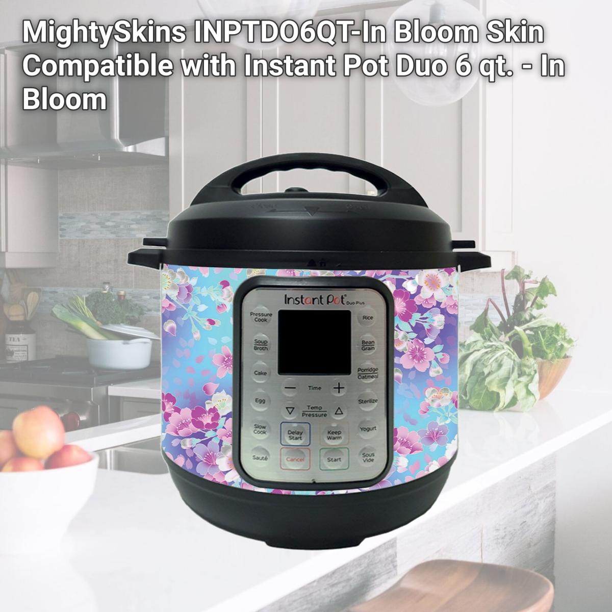 Picture of MightySkins INPTDO6QT-In Bloom Skin Compatible with Instant Pot Duo 6 qt. - In Bloom