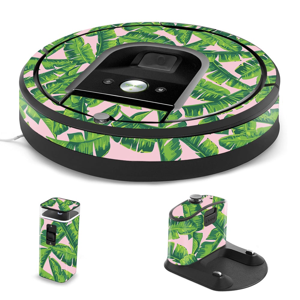 Irro960-jungle Glam Skin For Irobot Roomba 960 Robot Vacuum, Jungle Glam