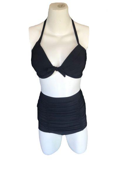 6148 Black-6148-black-2xl Women Lulu Swimsuits Bikinis Bathing Suit, Black - 2xl