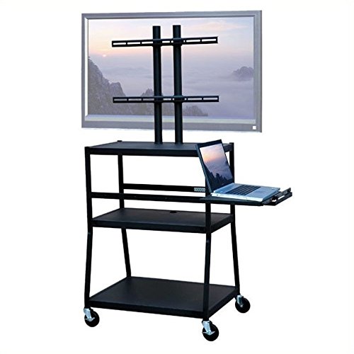 Fpc4418e 42 In. Wide Body Cart , Tv Flat Panel W Pull Out Shelf