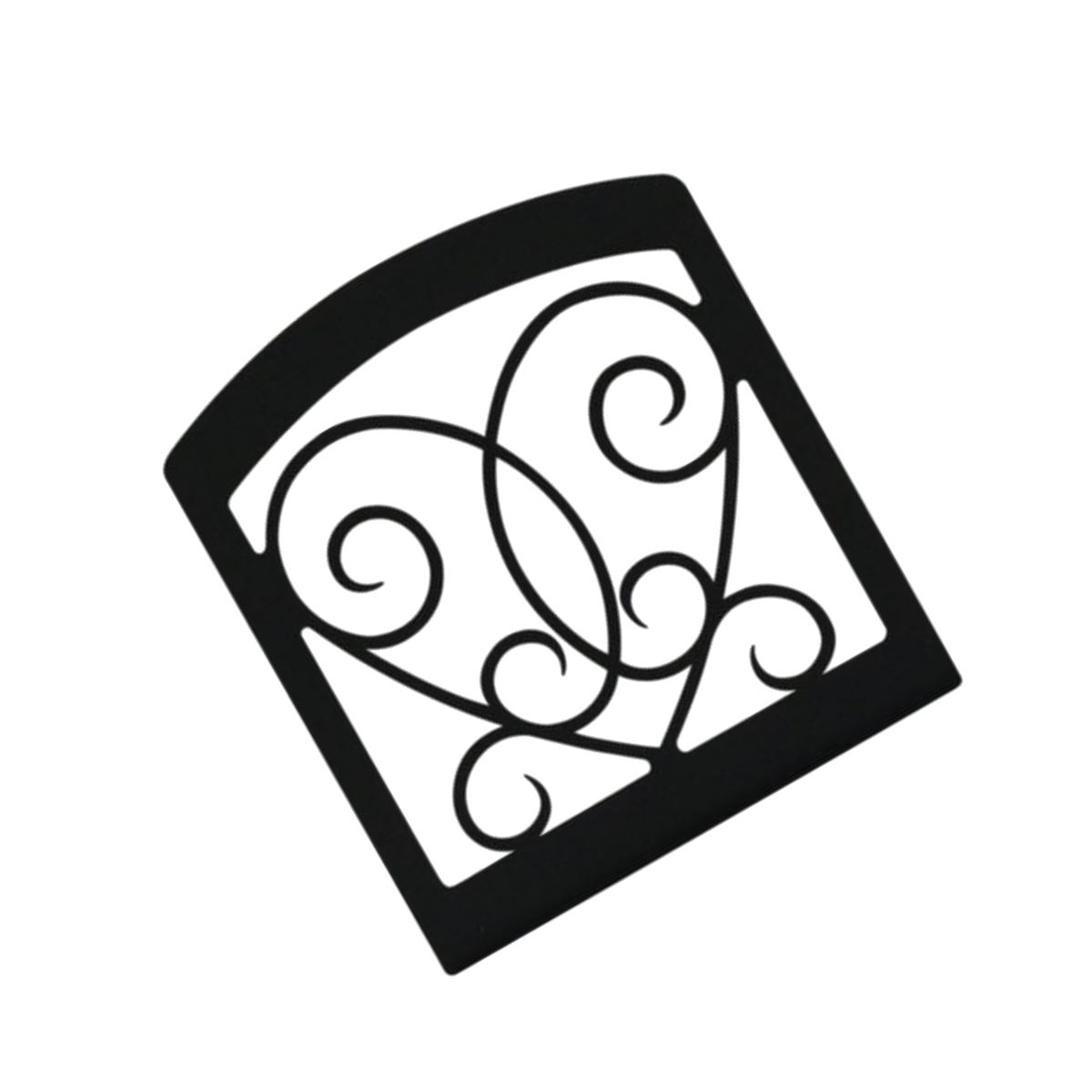 Picture of Village Wrought Iron NH-110 Victorian Heart Napkin Holder