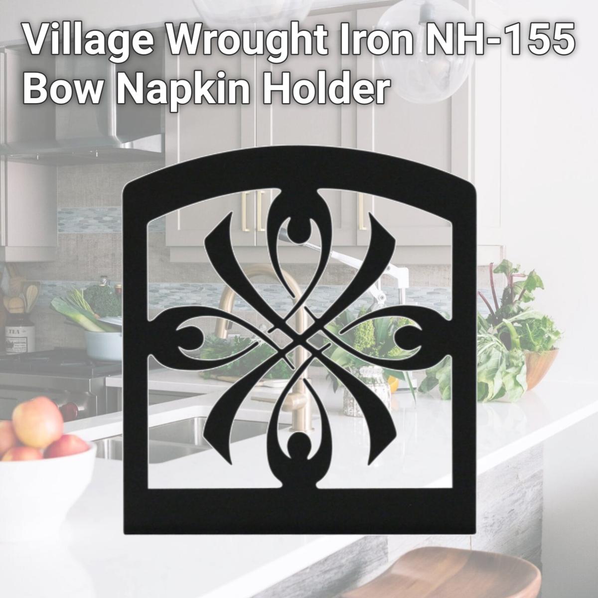 Picture of Village Wrought Iron NH-155 Bow Napkin Holder