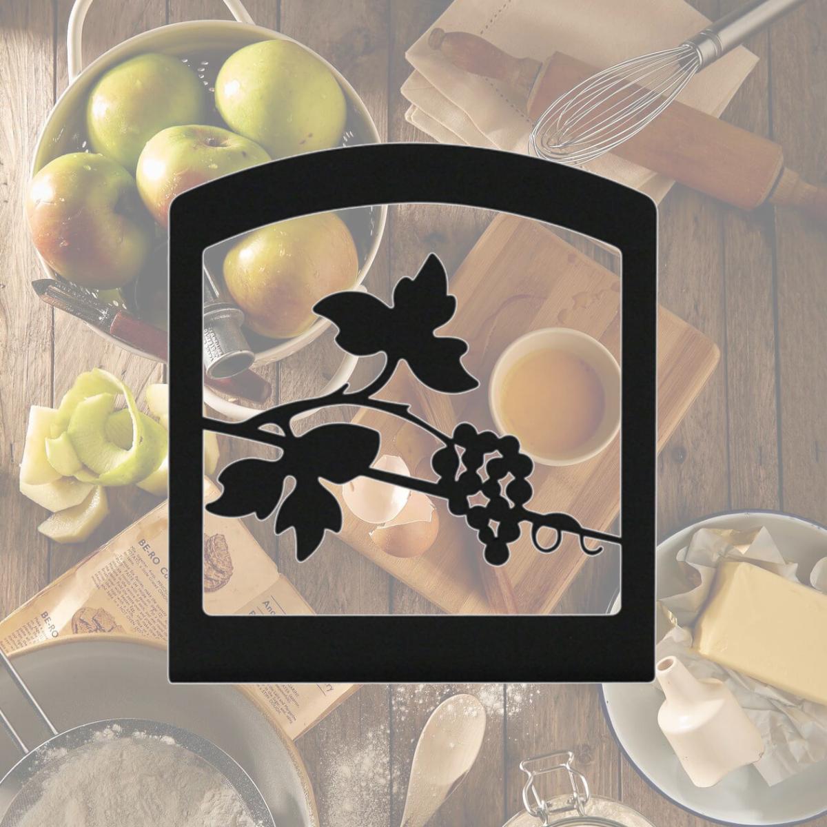 Picture of Village Wrought Iron NH-157 Grapevine Napkin Holder