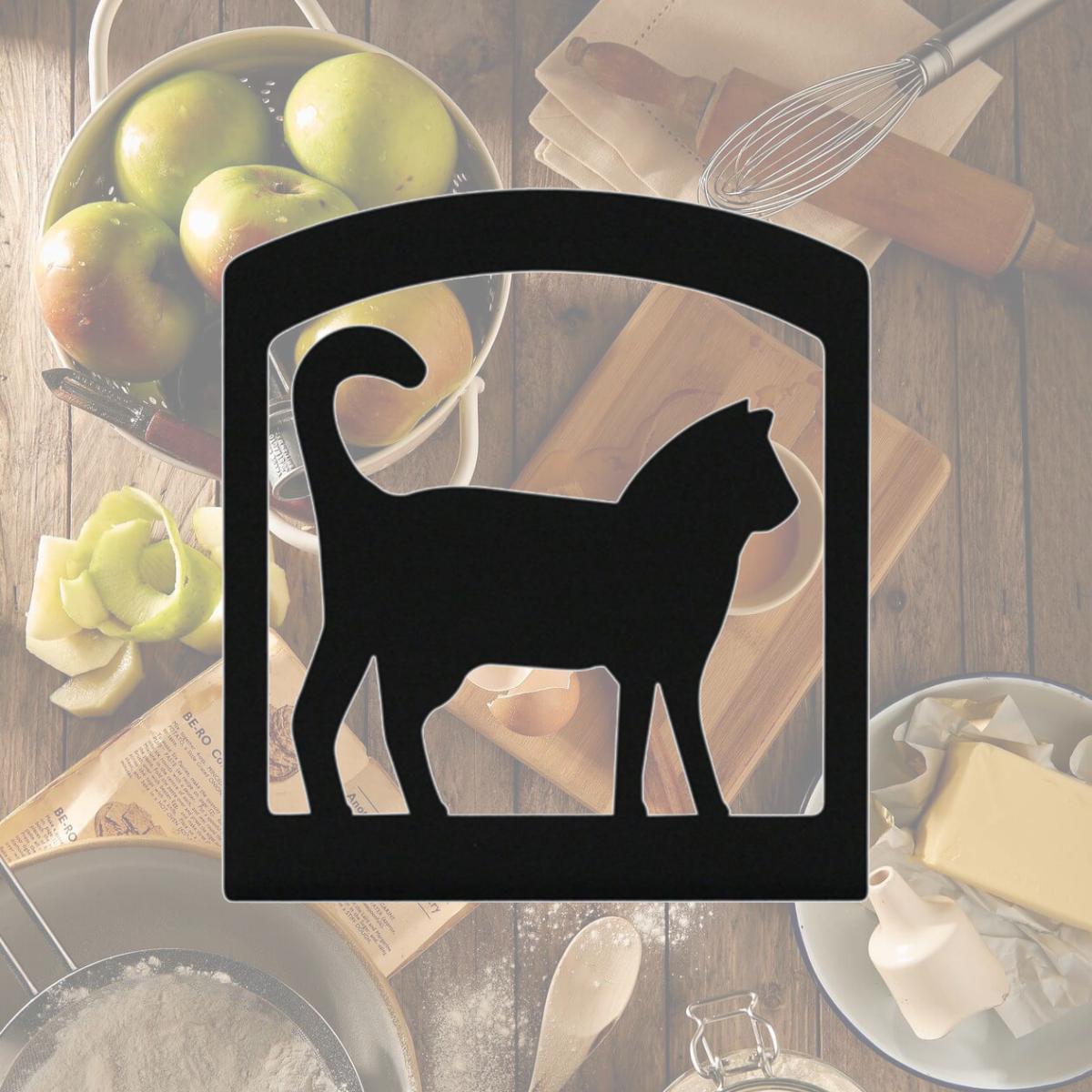 Picture of Village Wrought Iron NH-6 Cat Napkin Holder