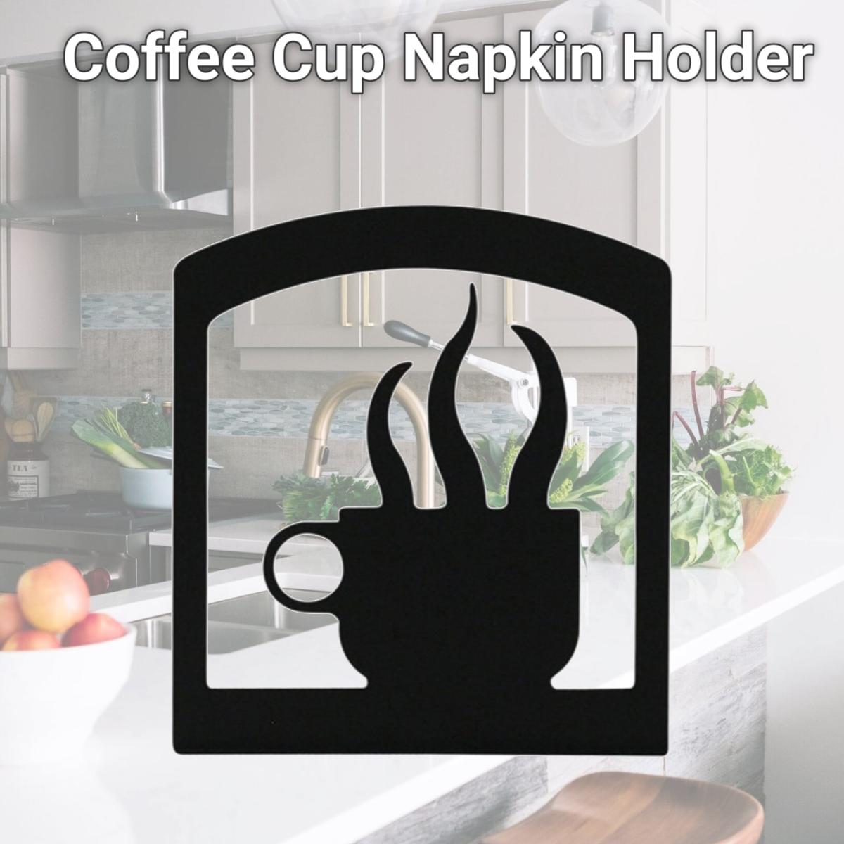 Picture of Village Wrought Iron NH-66 Coffee Cup Napkin Holder