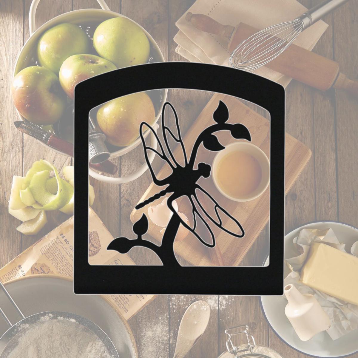Picture of Village Wrought Iron NH-71 Dragonfly Napkin Holder