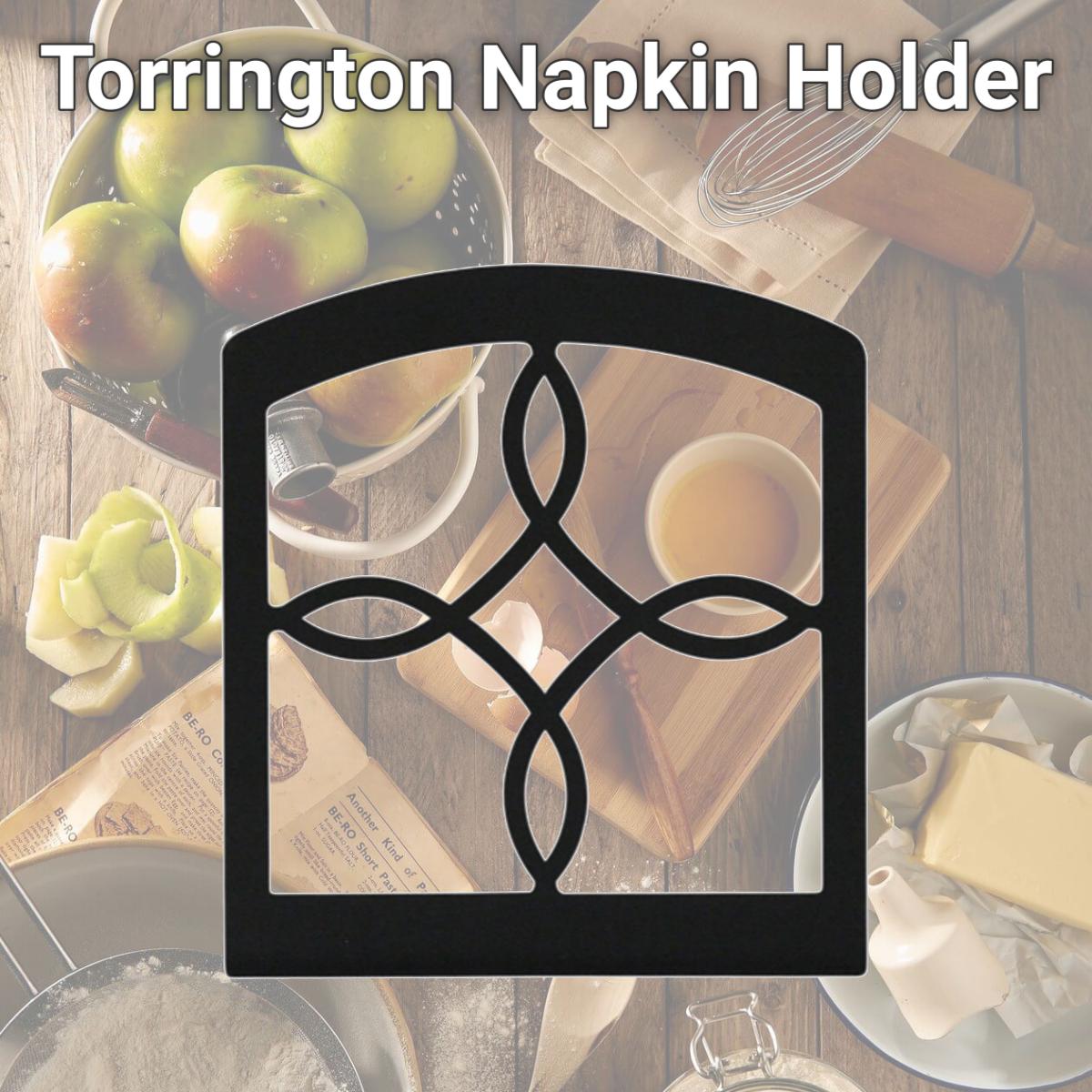Picture of Village Wrought Iron NH-91 Torrington Napkin Holder