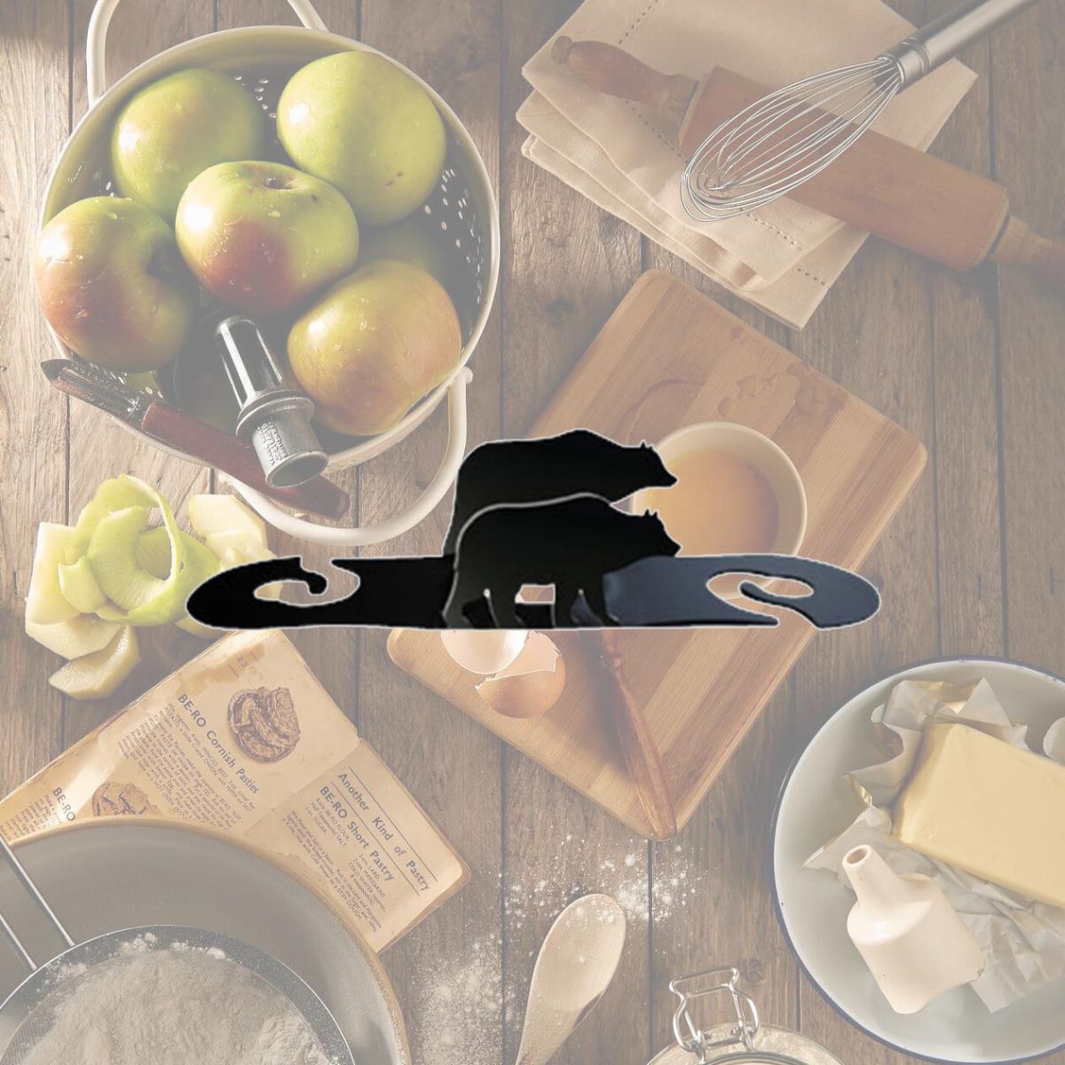 Picture of Village Wrought Iron WRC-14 Bear Wine Caddy