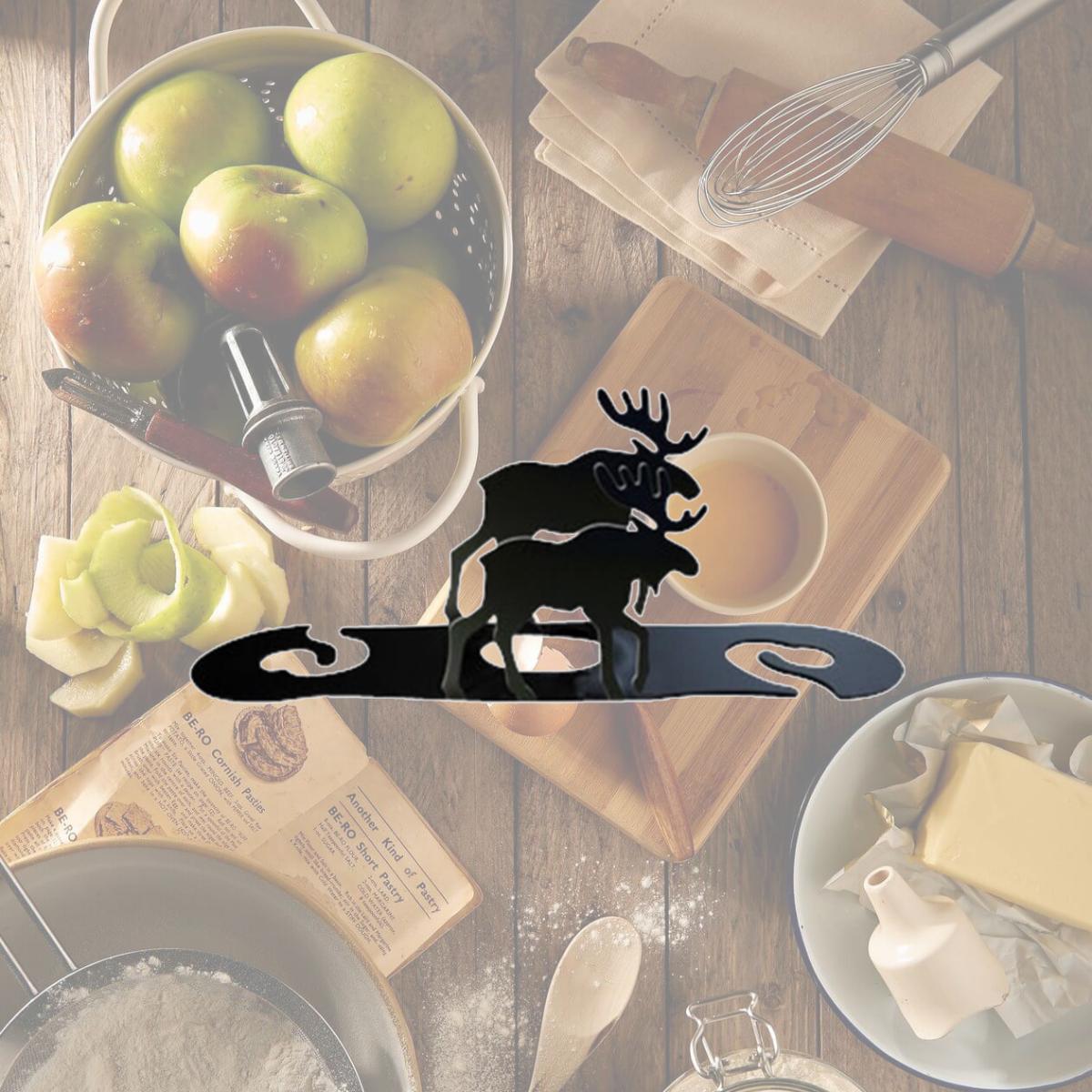 Picture of Village Wrought Iron WRC-19 Moose Wine Caddy