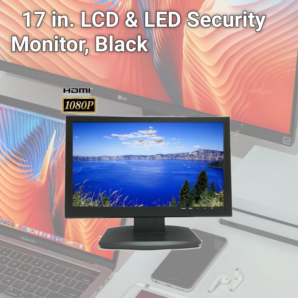 Picture of ViewEra V178HB 17 in. LCD & LED Security Monitor, Black