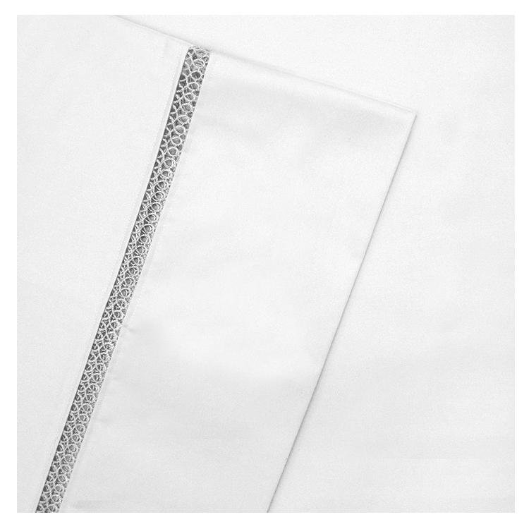 1.35 Lbs Solid Pillowcase Pair - Stone, King Size
