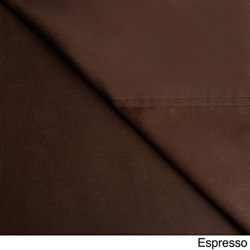 Vx736425640131 300tc Solid Sheet Set, Espresso - Queen