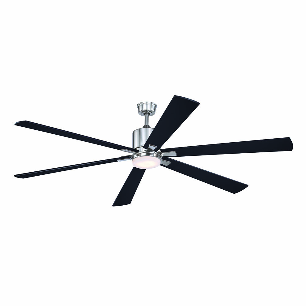 Picture of Vaxcel International F0079 72 in. Wheelock LED Ceiling Fan, Satin Nickel