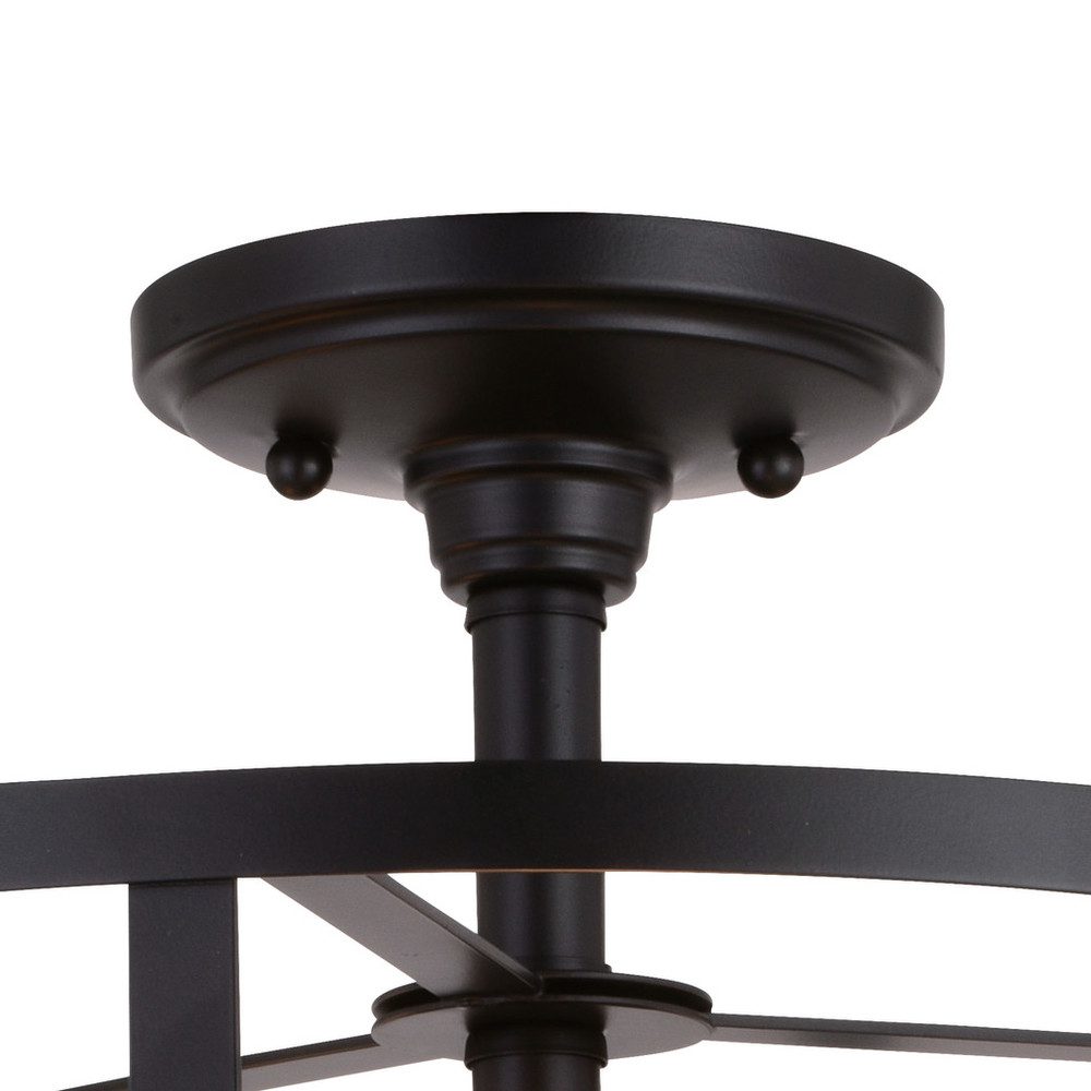 Picture of Vaxcel International C0266 15 in. Akron 3 Light Semi-Flush Mount, Oil Rubbed Bronze