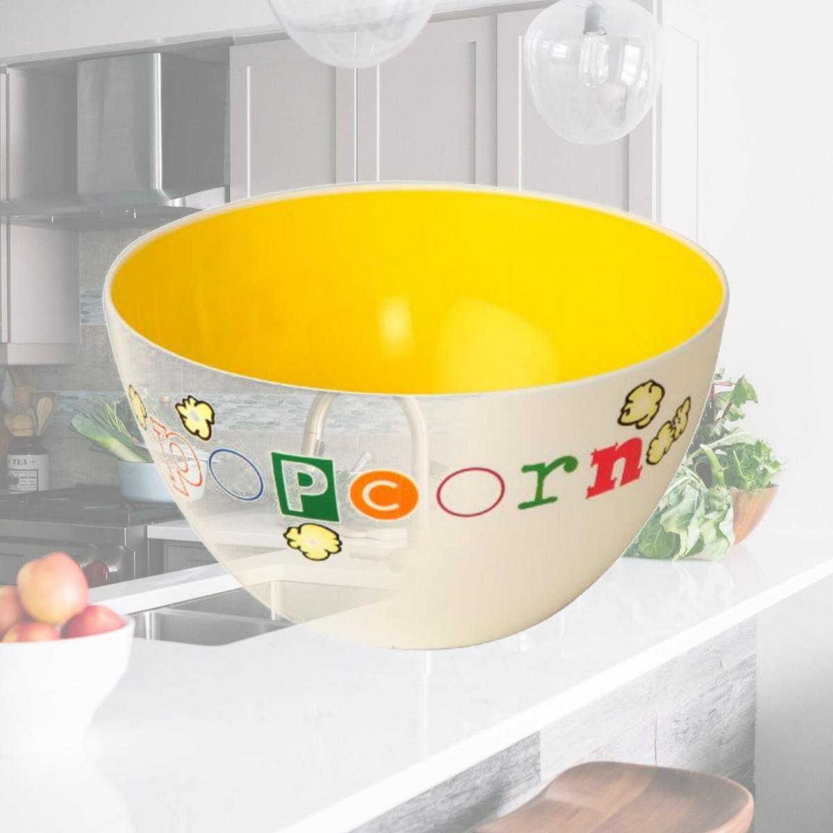 Picture of Wabash Valley Farms 44051YEL Popcorn Fun Time Bowl