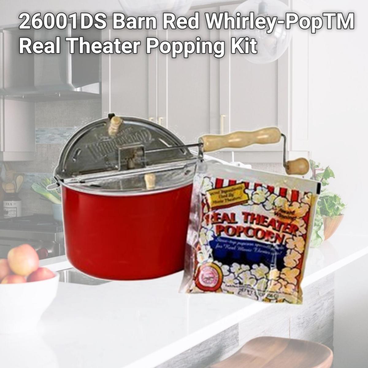 Picture of Wabash Valley Farms 26001DS Barn Red Whirley-PopTM  Real Theater Popping Kit