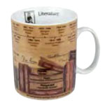44 1 330 1825 Mugs Of Knowledge Literature - Set Of 4