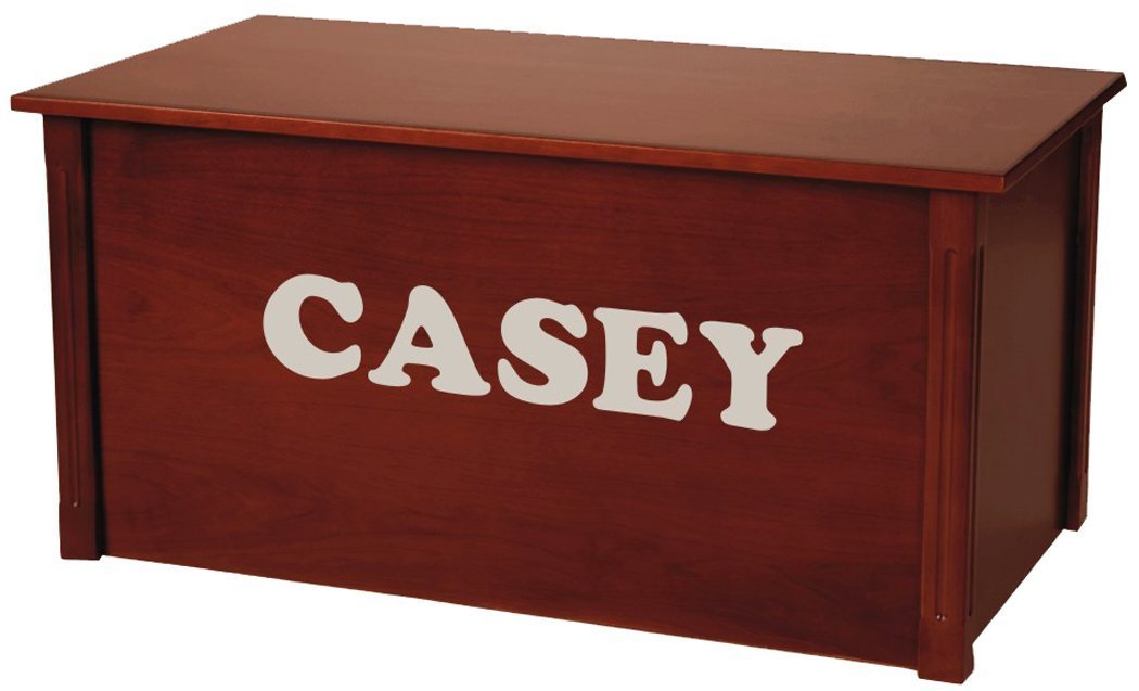 Wtc-cookie 17 X 18.5 X 36 In. Dark Cherry Toybox With Cookie Font