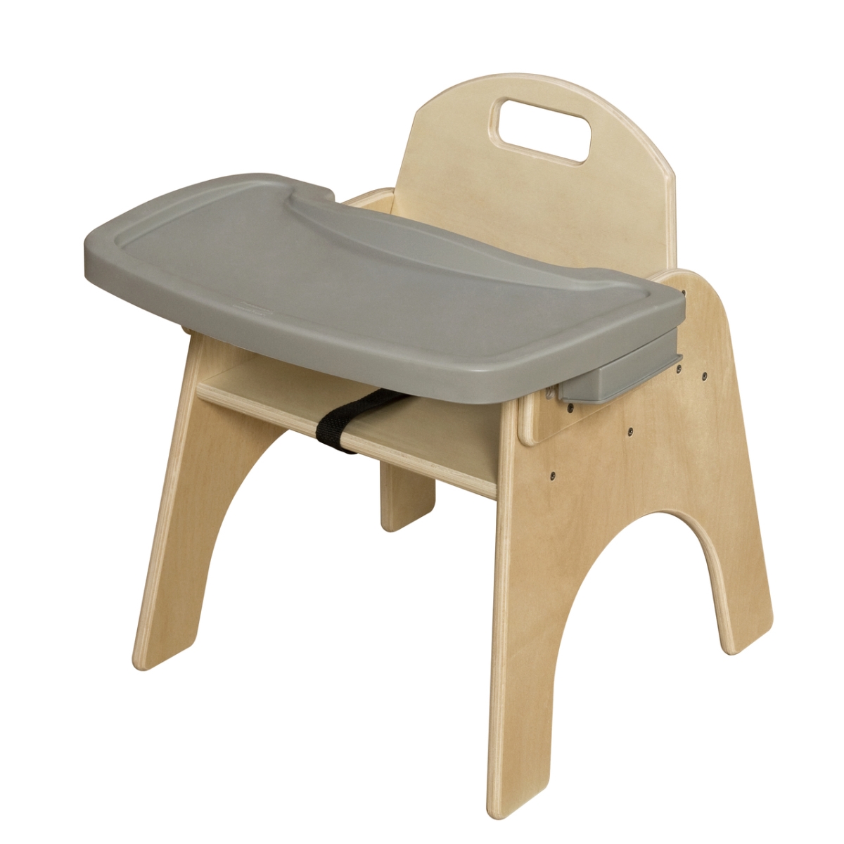 11 In. Seat Height, Woodie With Adjustable Tray