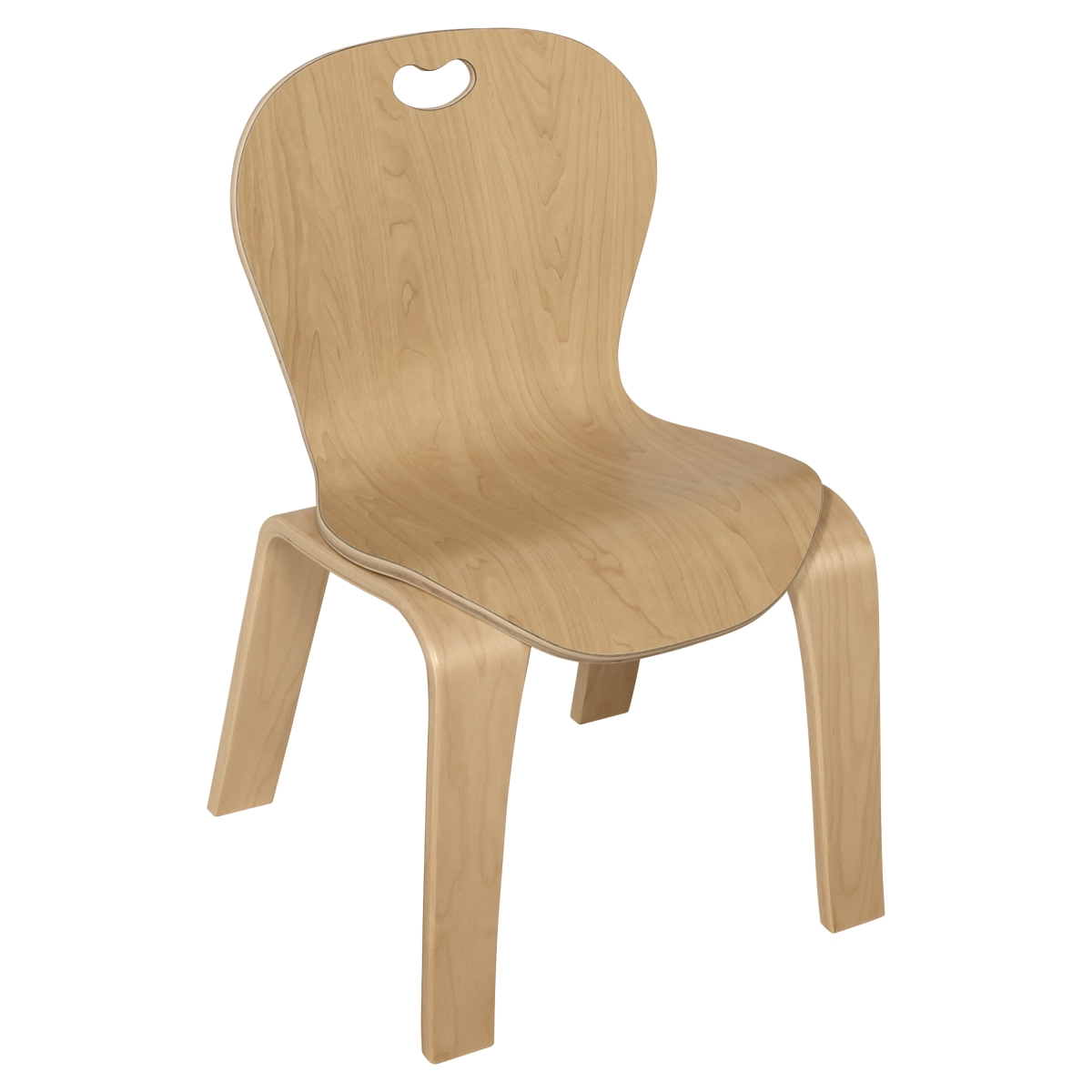 Mh881201 12 In. Bentwood Kids Chair