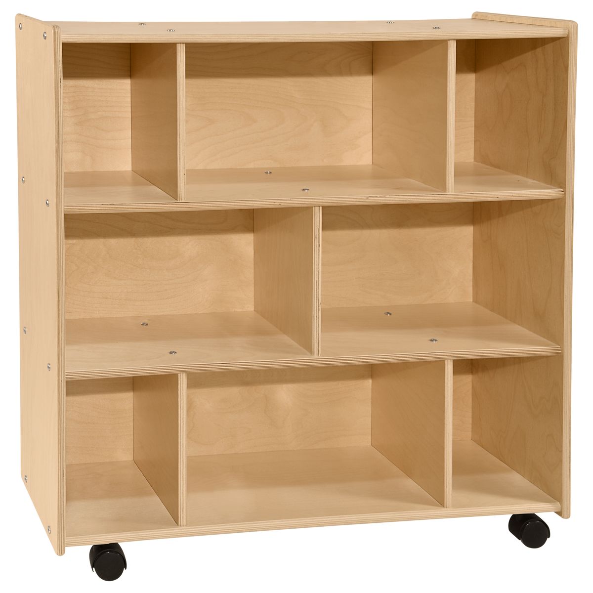 C15500-36w 8 Open Shelf Storage Unit - Rta
