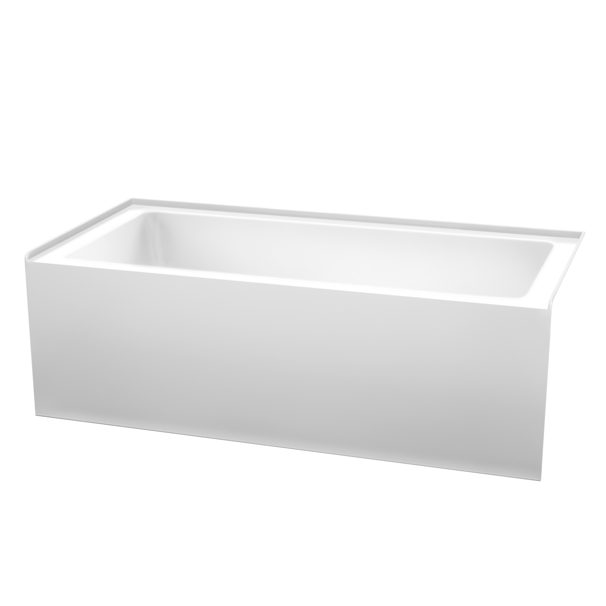 UPC 840418400357 product image for WCBTW16632RBNTRIM 66 x 32 in. Grayley Alcove Bathtub with Right-Hand Drain & Ove | upcitemdb.com