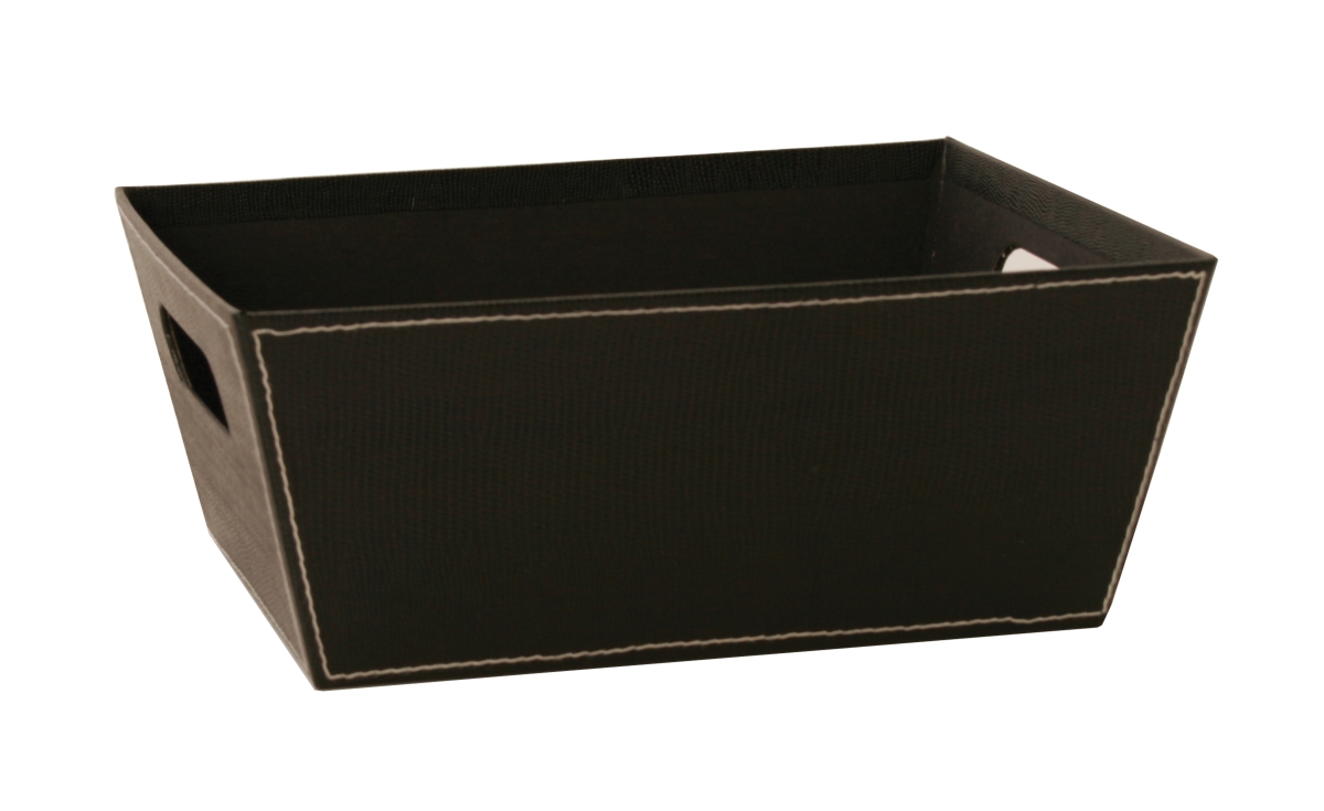 7117-blk 10 In. Paperboard Tray Black Pack Of 2
