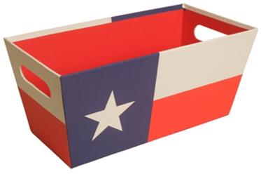 7118-tx 13 In. Texas Paperboard Tote Pack Of 2