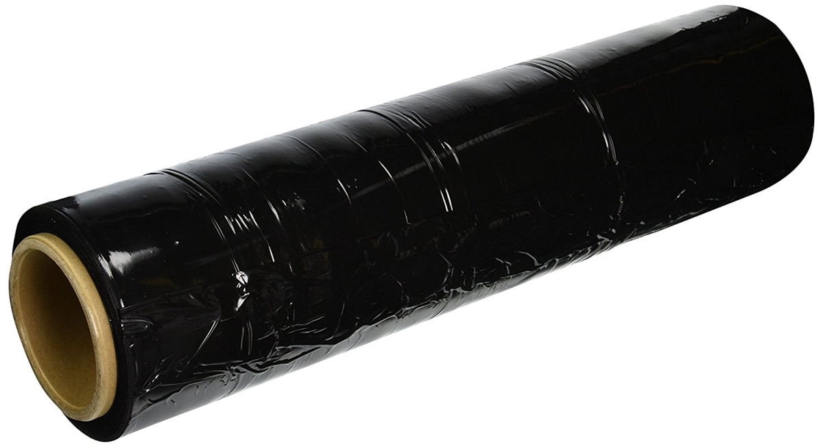 Shrink Wrap-blk 1500 Ft. 18 In. 18 Gauge Shrink Wrap, Black