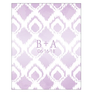9349-1062-72-c04 Ikat Personalized Lip Balm Lavender - Pack Of 2