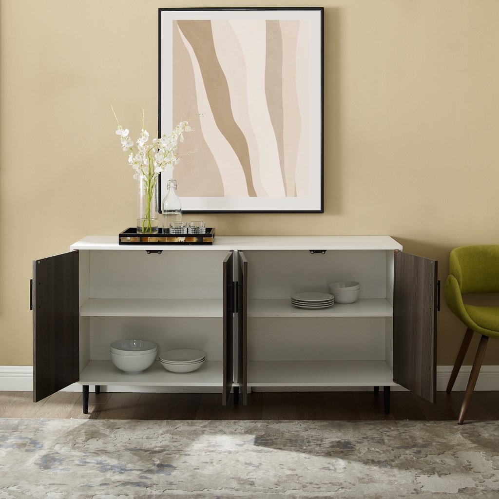 Walker Edison Hampton Mid Century Modern TV Stand