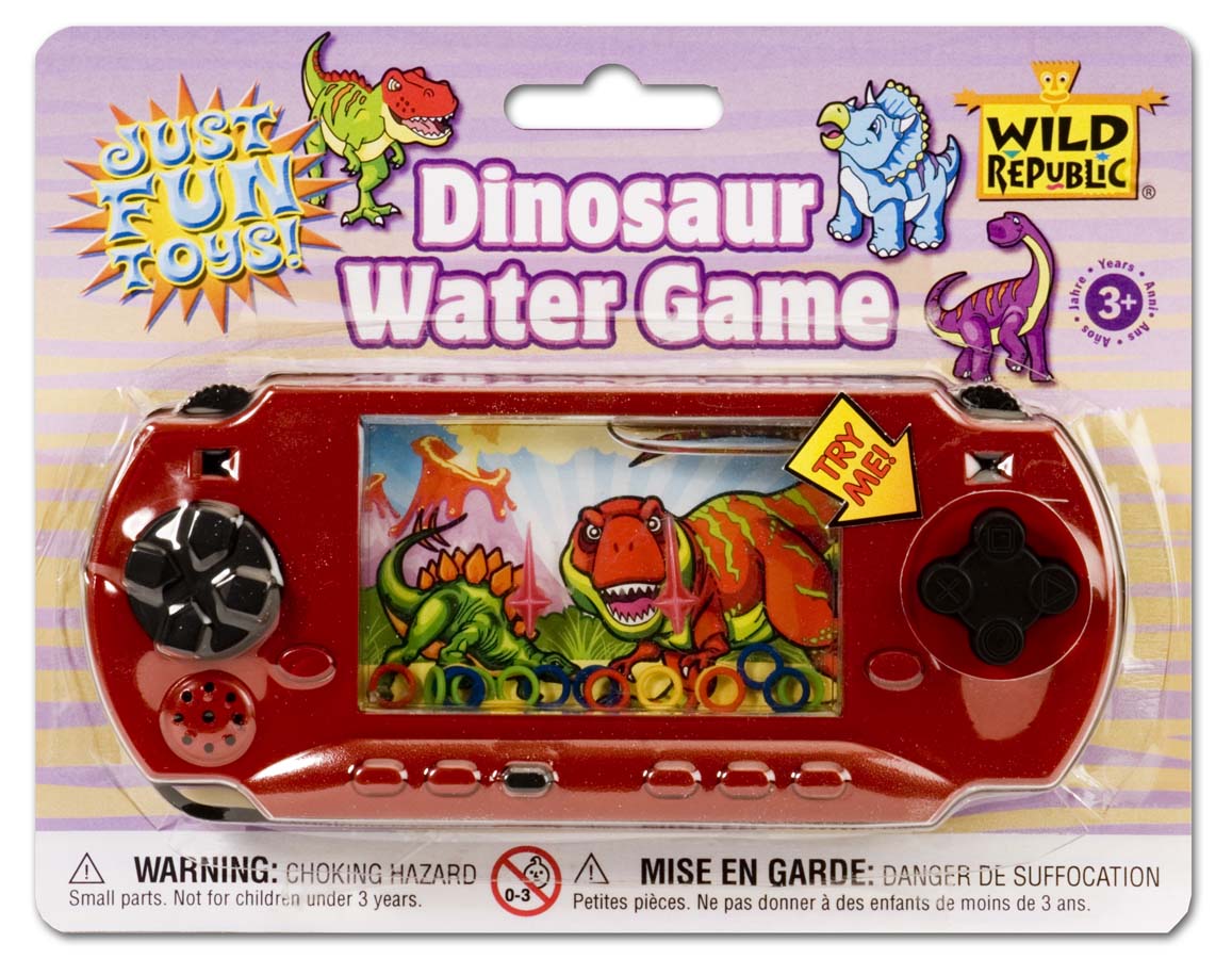 11561 6 in. Water Games Dinosaur - Sensory Toys, Kids Gifts, Hand Held Toys, Party Favors