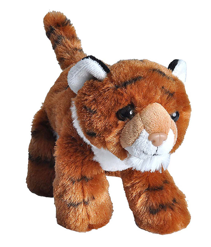 16233 7 in. Tiger Stuffed Animal Plush Toy