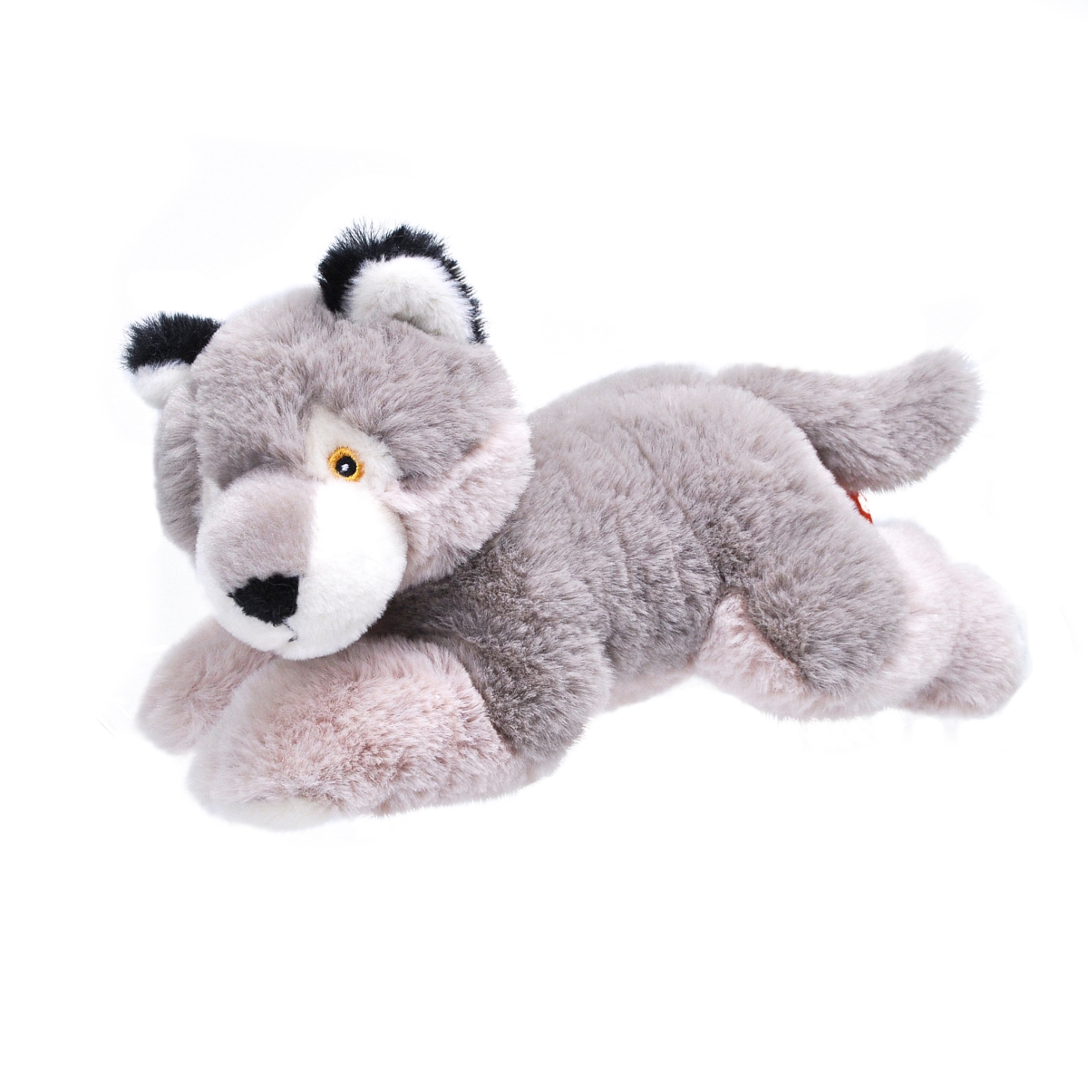 24791 8 in. Wolf Mini Ecokins Stuffed Animal Plush Toy