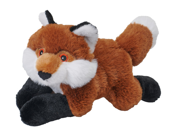 25298 8 in. Ecokins Red Fox Stuffed Animal Plush Toy