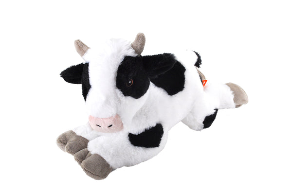 26446 12 in. Ecokins Cow Stuffed Animal Plush Toy