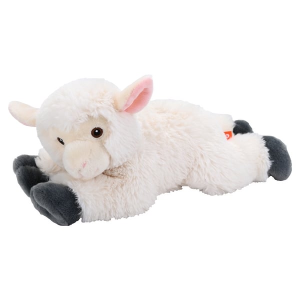 26452 12 in. Ecokins Lamb Stuffed Animal Plush Toy