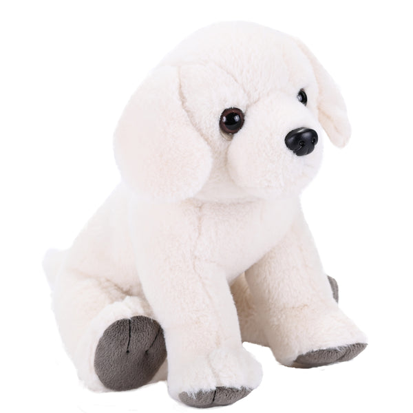 26633 12 in. Yellow Labrador Stuffed Animal Plush Toy