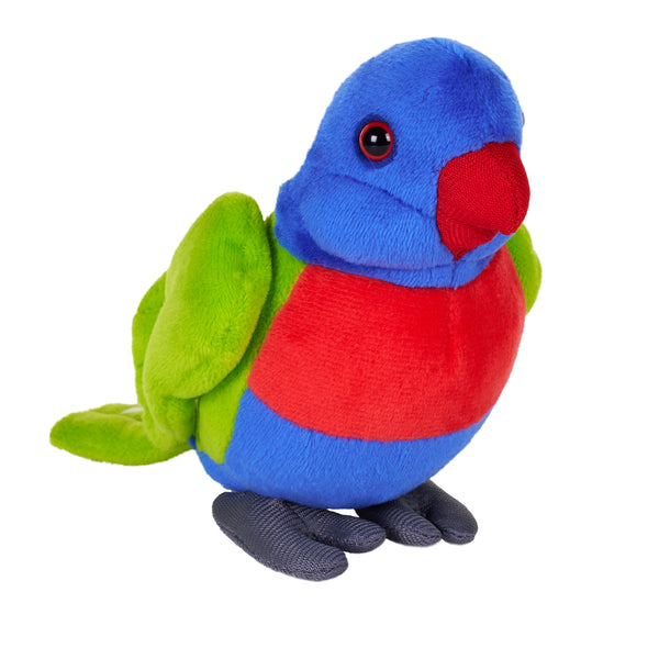 27968 5 in. Pocketkins Eco Lorikeet Stuffed Animal Plush Toy