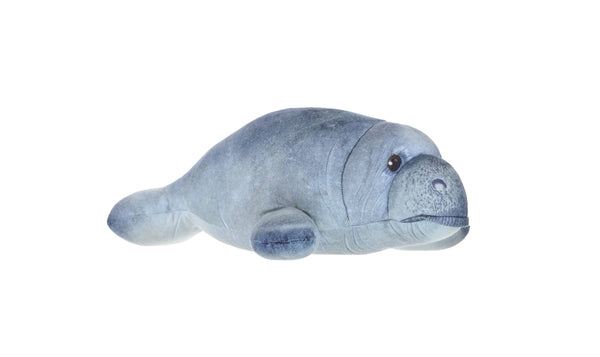 28309 12 in. Naturekins Manatee Stuffed Animal Plush Toy