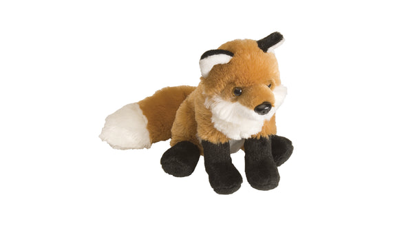 28548 8 in. Cuddlekins Eco Red Fox Stuffed Animal Plush Toy