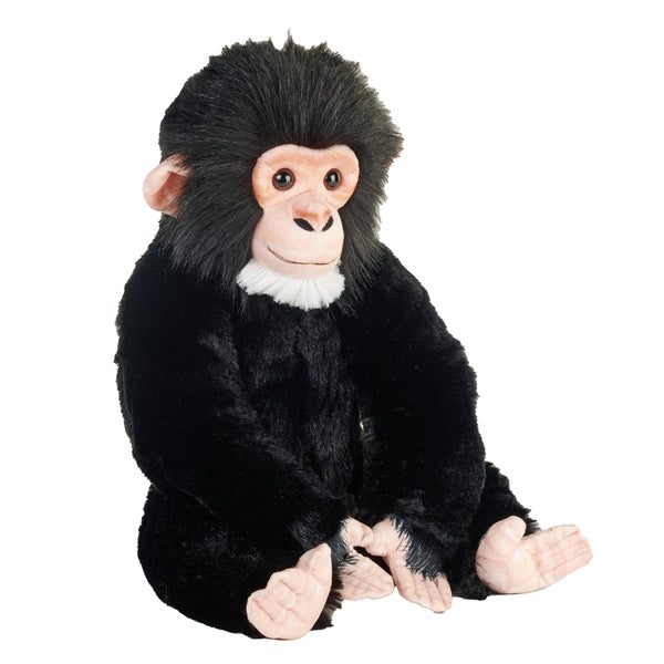 28754 15 in. Artist Eco Chimpanzee Baby Stuffed Animal Plush Toy