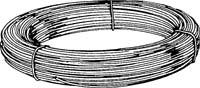 803109 Wire Galvanized Smooth Class 3 - 9 Gauge - Pack Of 10