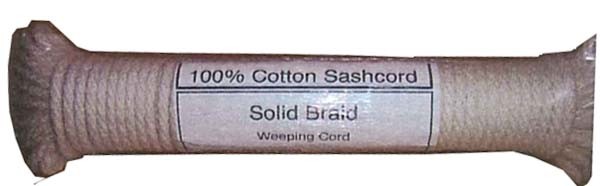 Sc12100we Cord Cotton - 0.375 In. X 100 Ft.